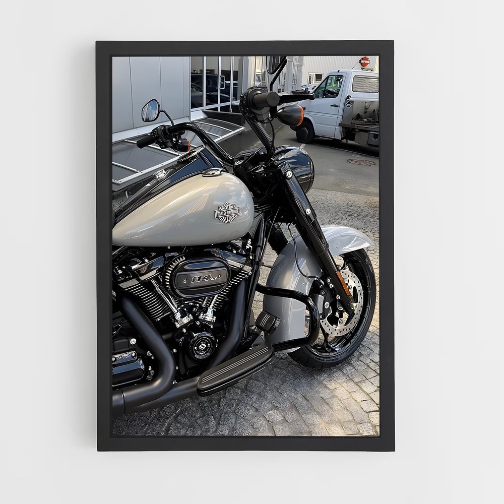 Poster Route de l'Audace – affiche Harley-Davidson (vue 2)